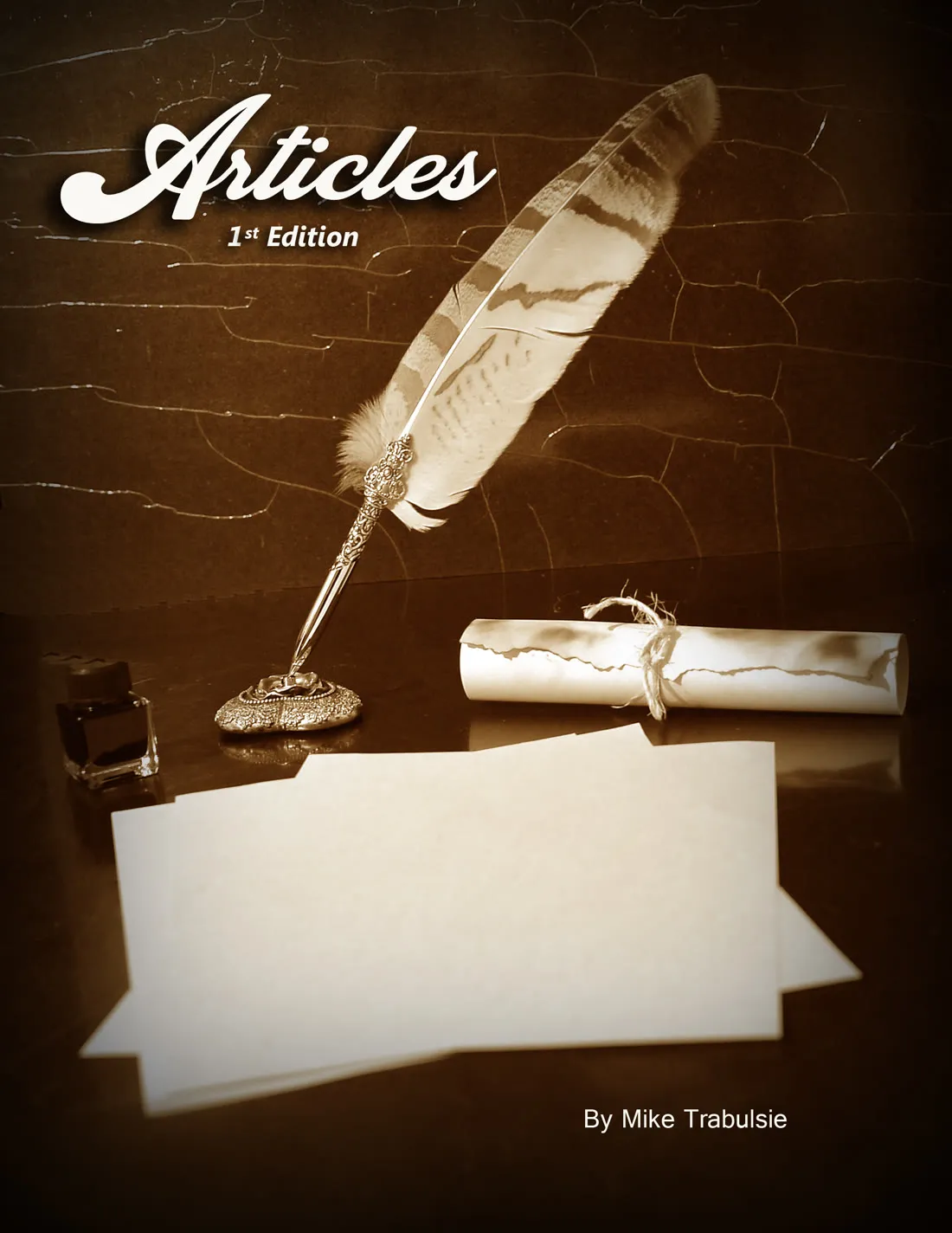 Articles, First Edition, by Mike Trabulsie — book cover