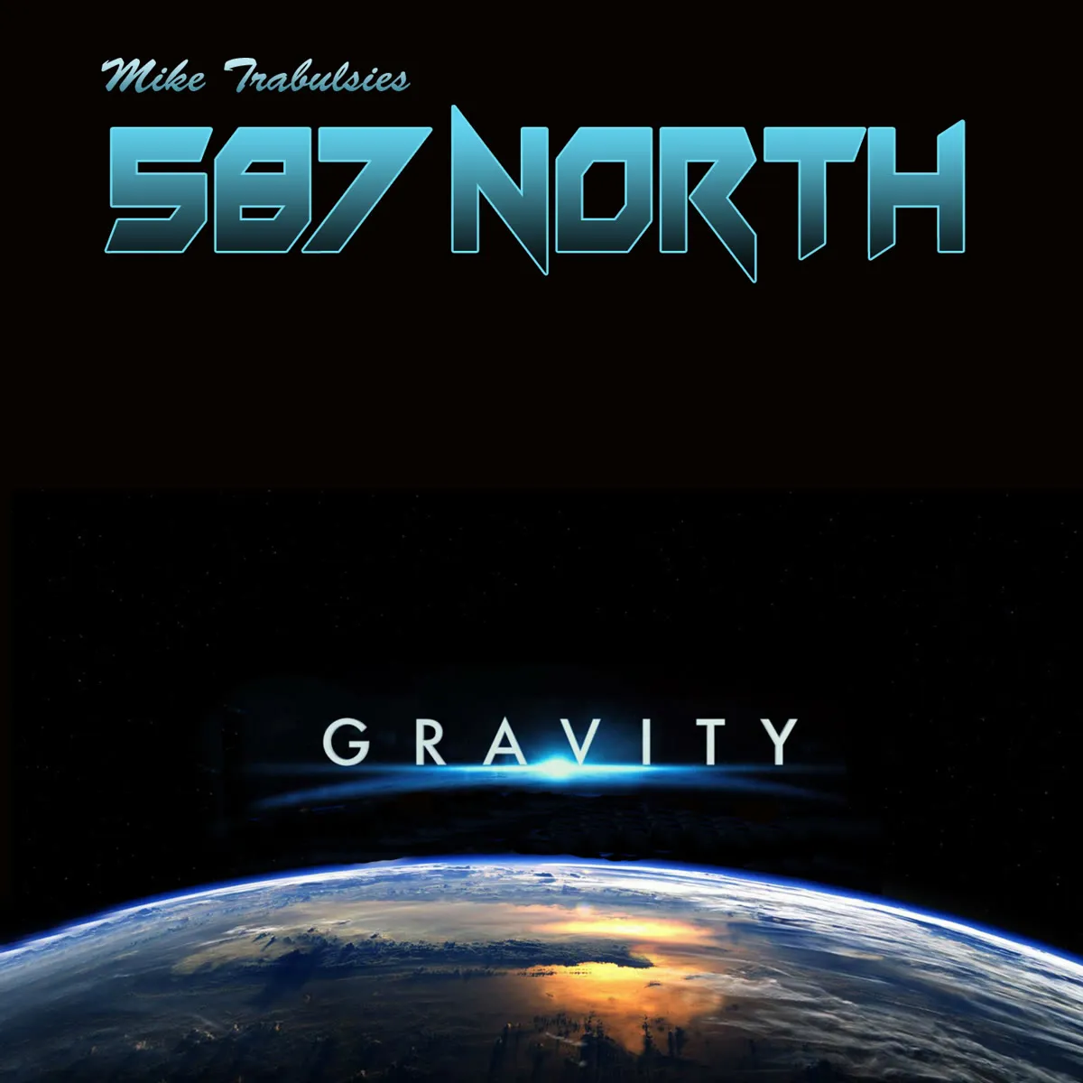 Gravity — 587 North single artwork